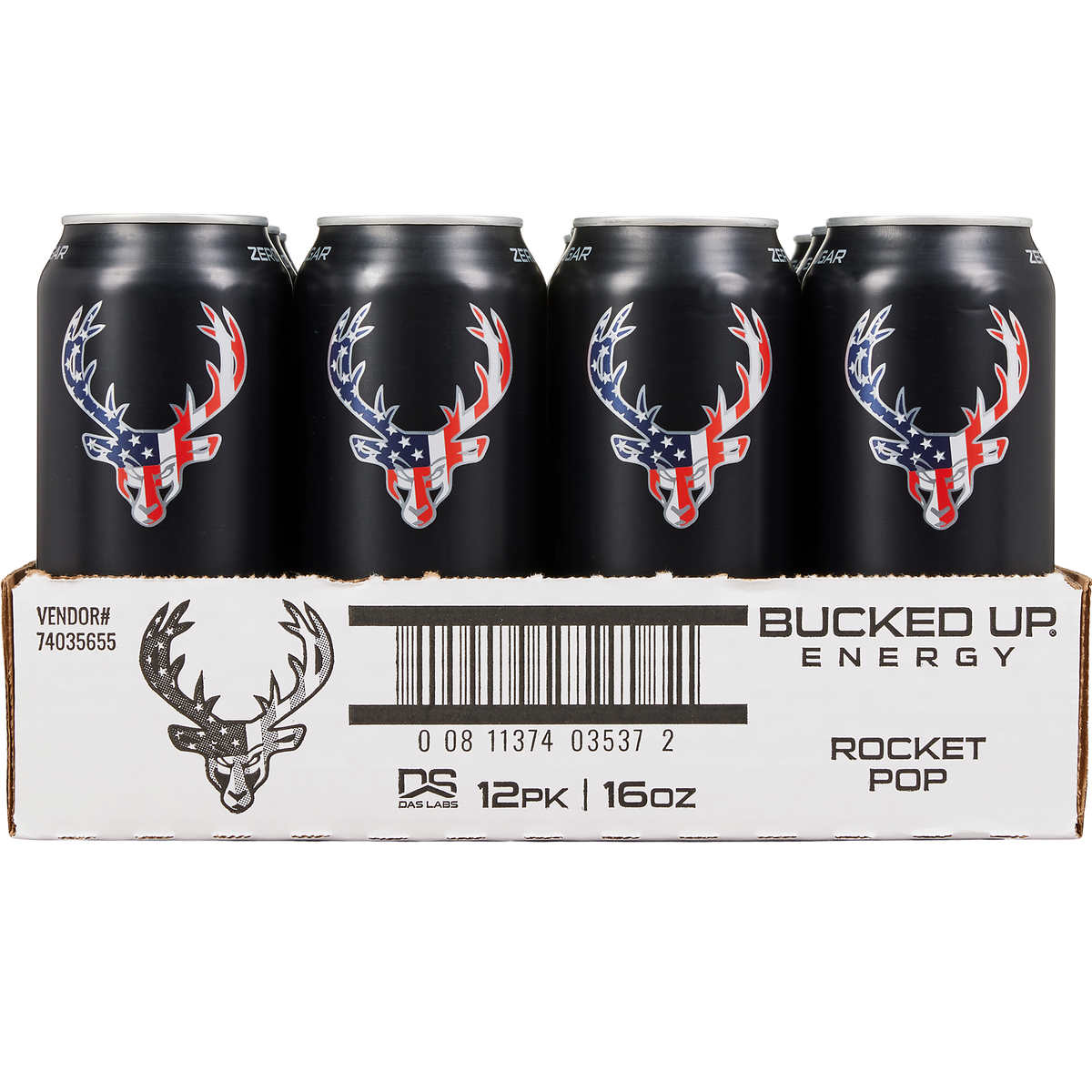 Bucked Up ROCKET POP 12 pk