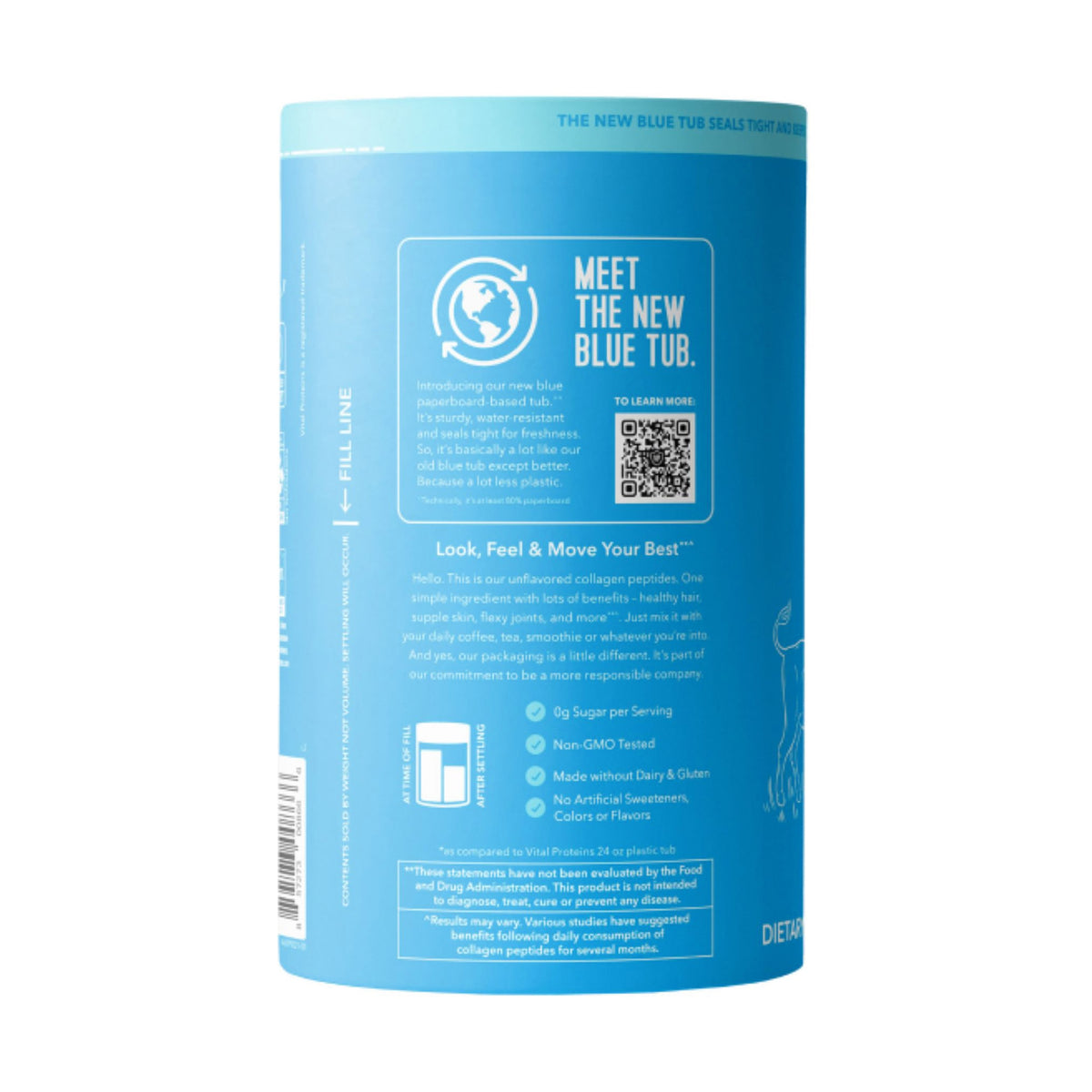 Vital Proteins Collagen Peptides, Unflavored, 24 oz - product image 2