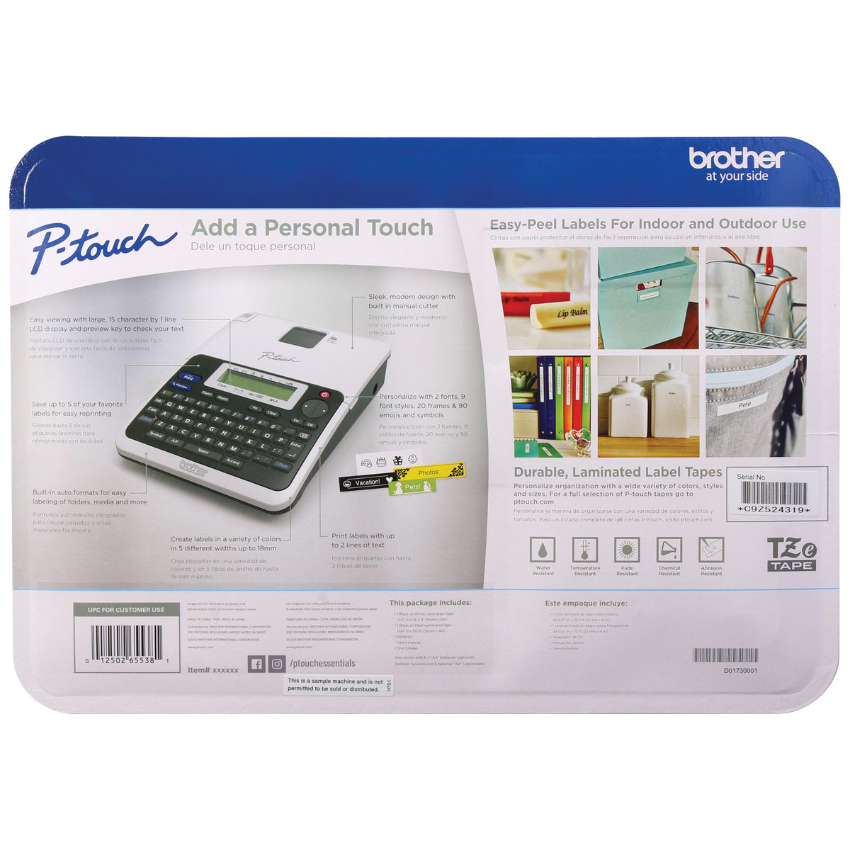 Brother P-Touch PT-2040C Label Maker with Supplies - product image 5
