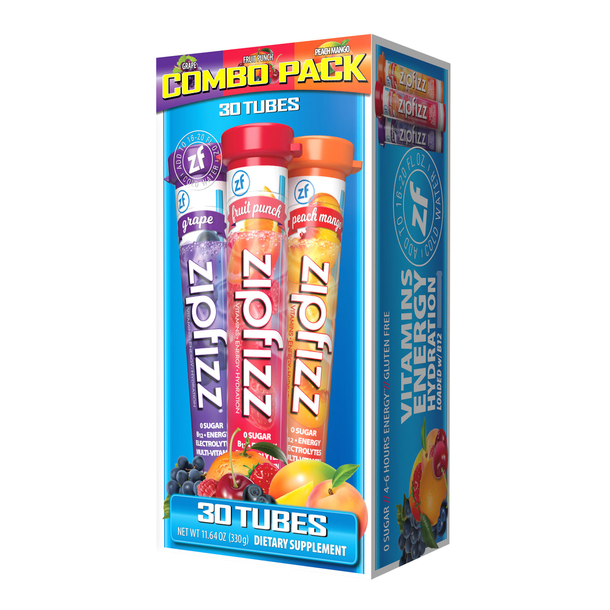 Zipfizz Vitamin Energy Hydration Drink Mix, Variety Pack, 30 ct - product image 4