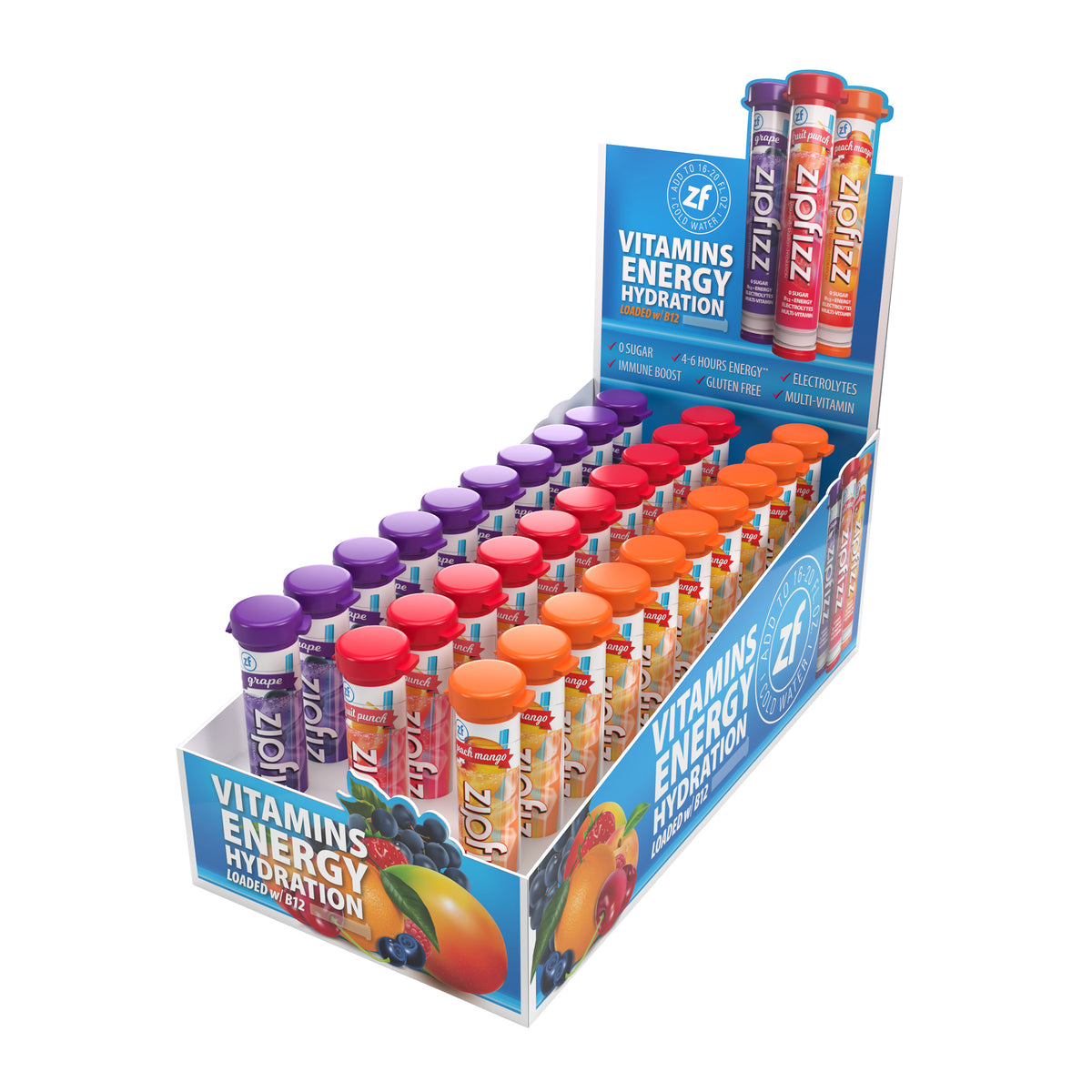 Zipfizz Vitamin Energy Hydration Drink Mix, Variety Pack, 30 ct - product image 5