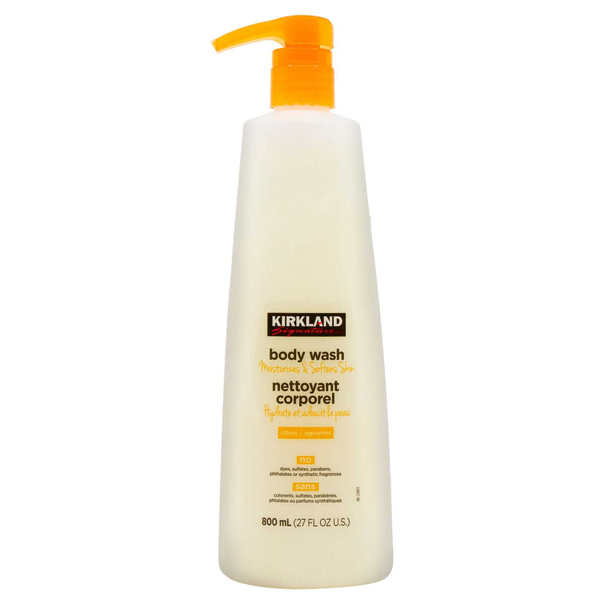 Kirkland Signature Liquid Body Wash, Citrus, 27 fl oz, 2 ct - product image 7