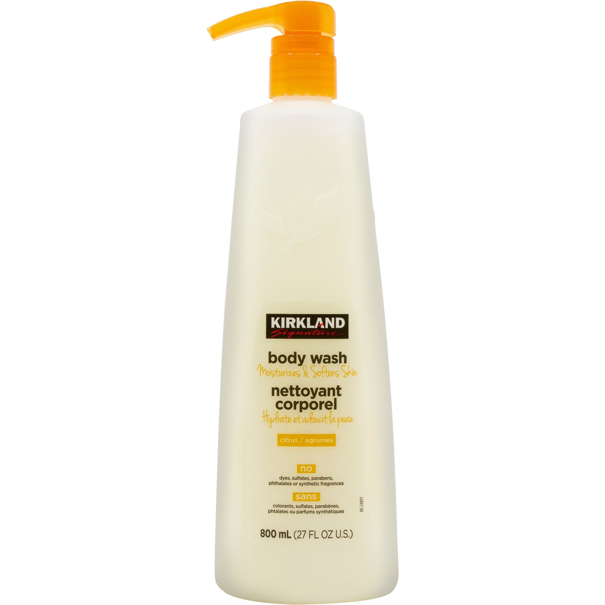 Kirkland Signature Liquid Body Wash, Citrus, 27 fl oz, 2 ct - product image 2