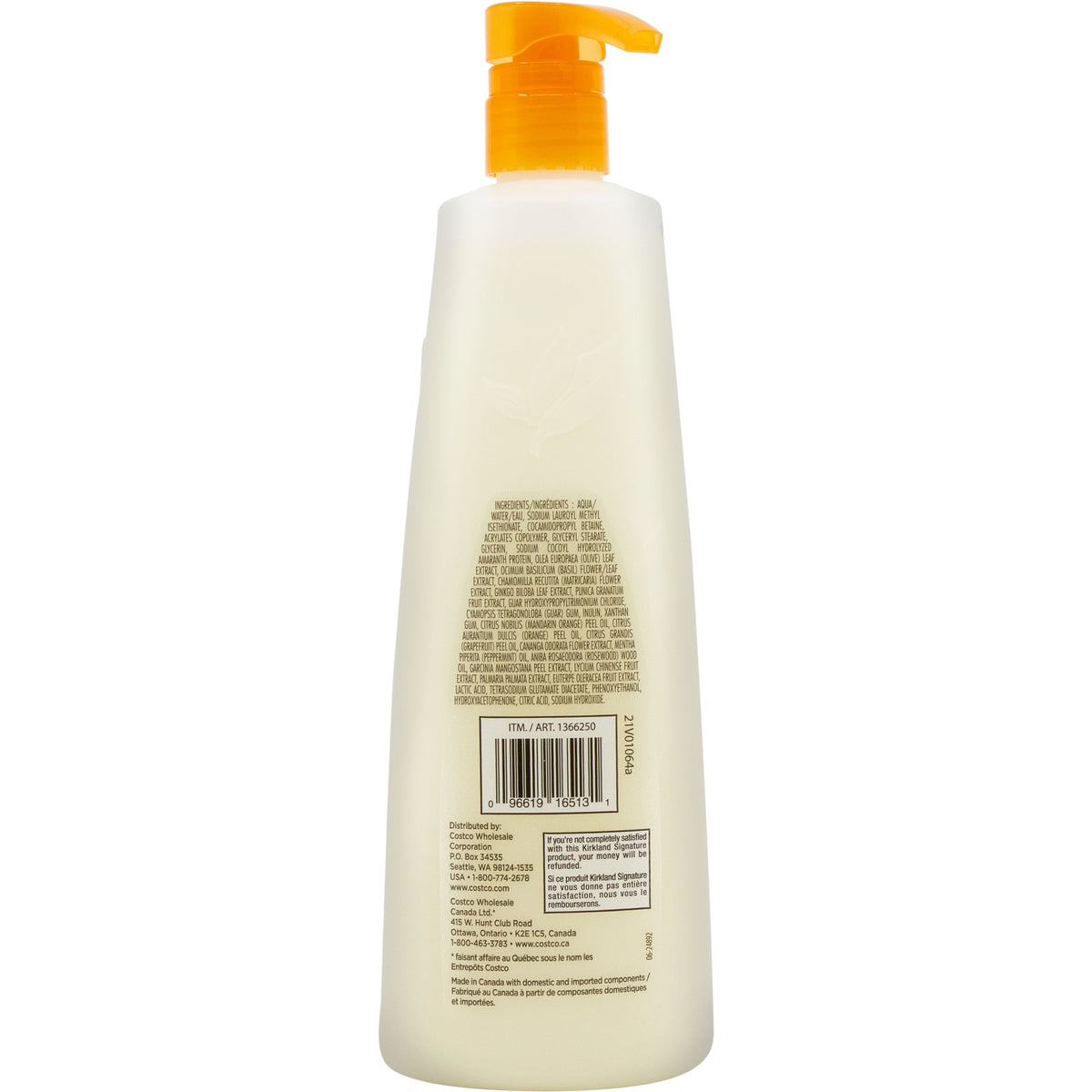 Kirkland Signature Liquid Body Wash, Citrus, 27 fl oz, 2 ct - product image 4