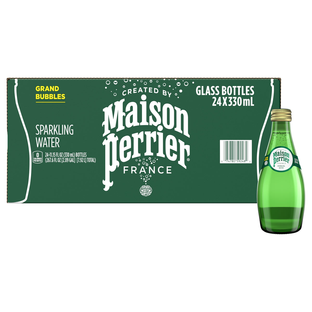 Maison Perrier Sparkling Water, 11.1 fl oz, 24 ct - product image 2