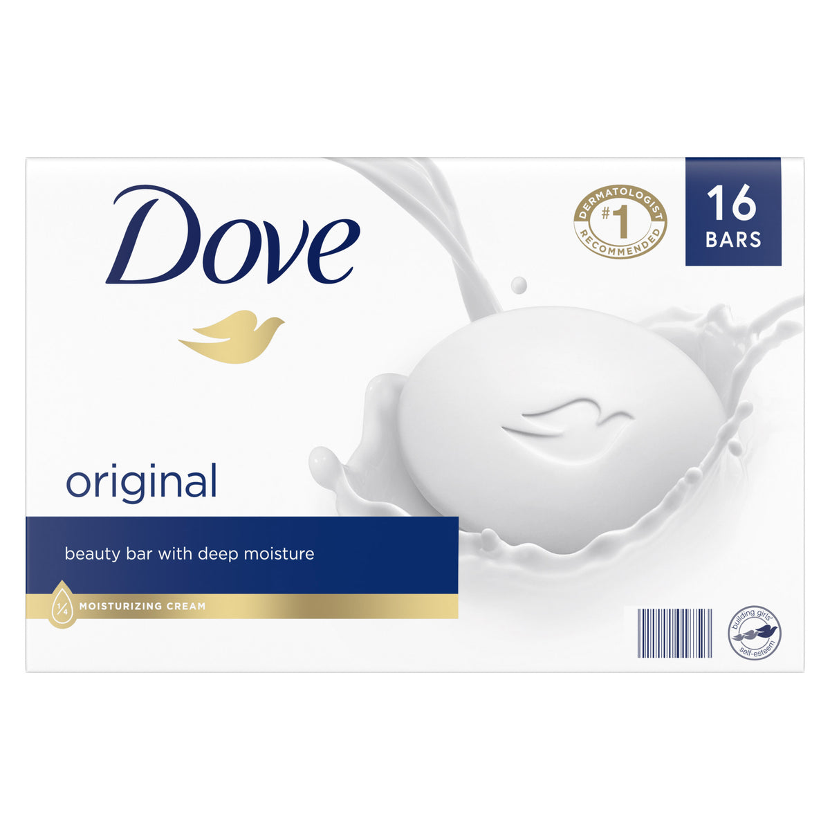 Dove Beauty Bar Soap, Original, 3.75 oz, 16 ct - product image 7
