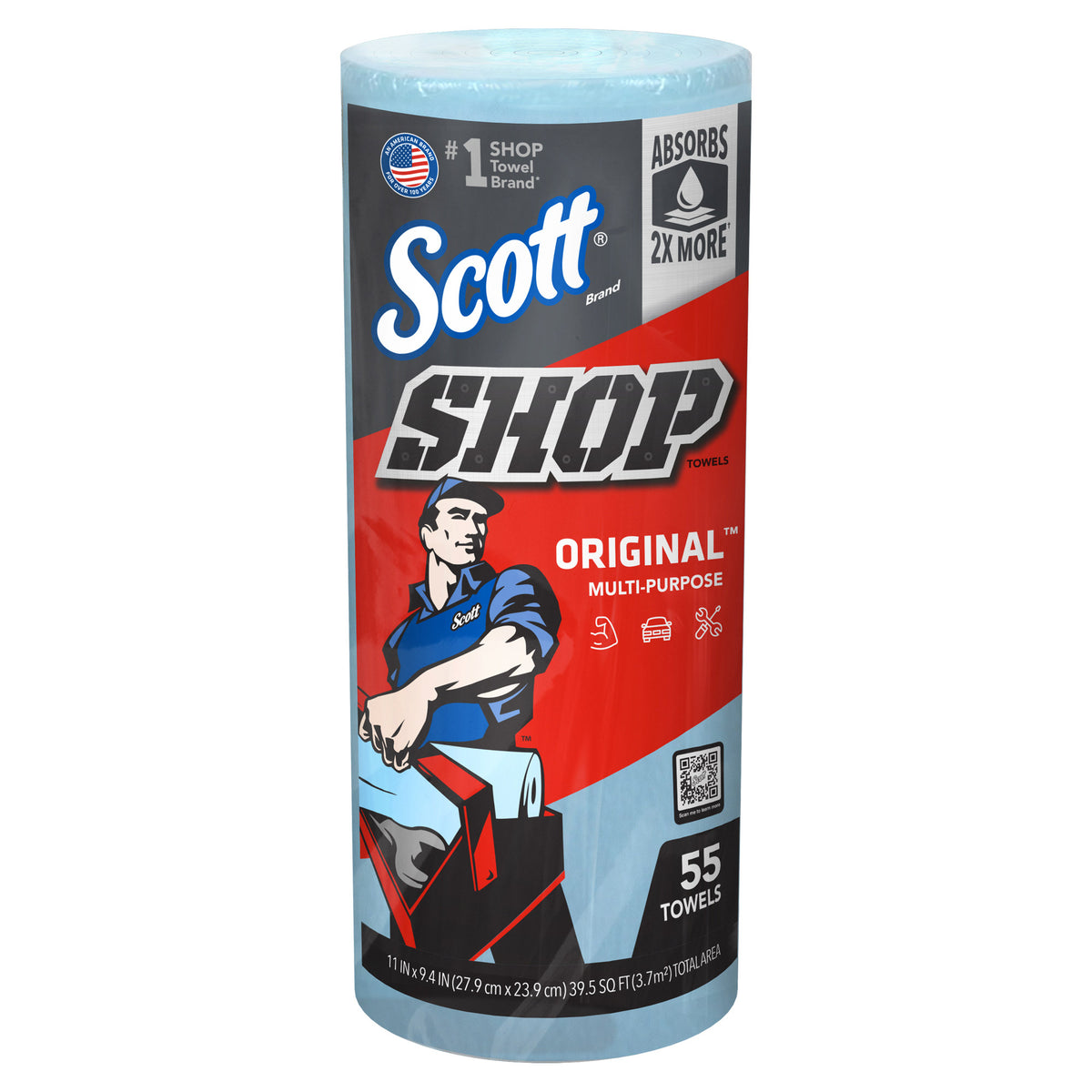 Scott Shop Towels, Original Multi-Purpose, Blue, 10 ct - product image 5