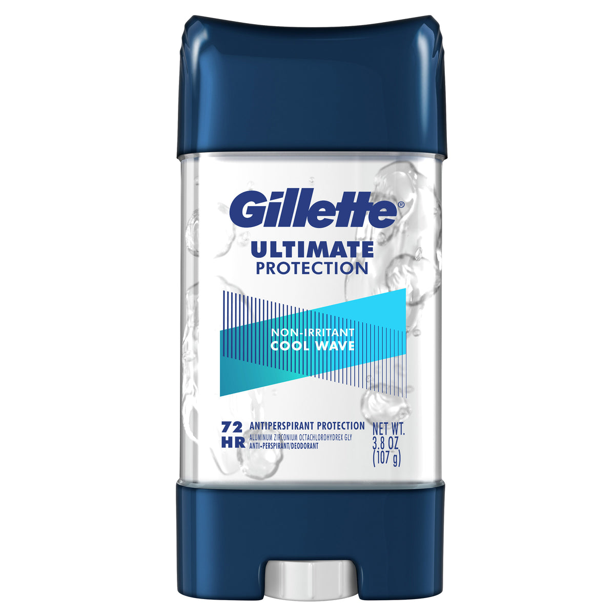 Gillette Ultimate Protection 6-in-1 Antiperspirant Deodorant, Cool Wave, 3.8 oz, 5 ct - product image 4