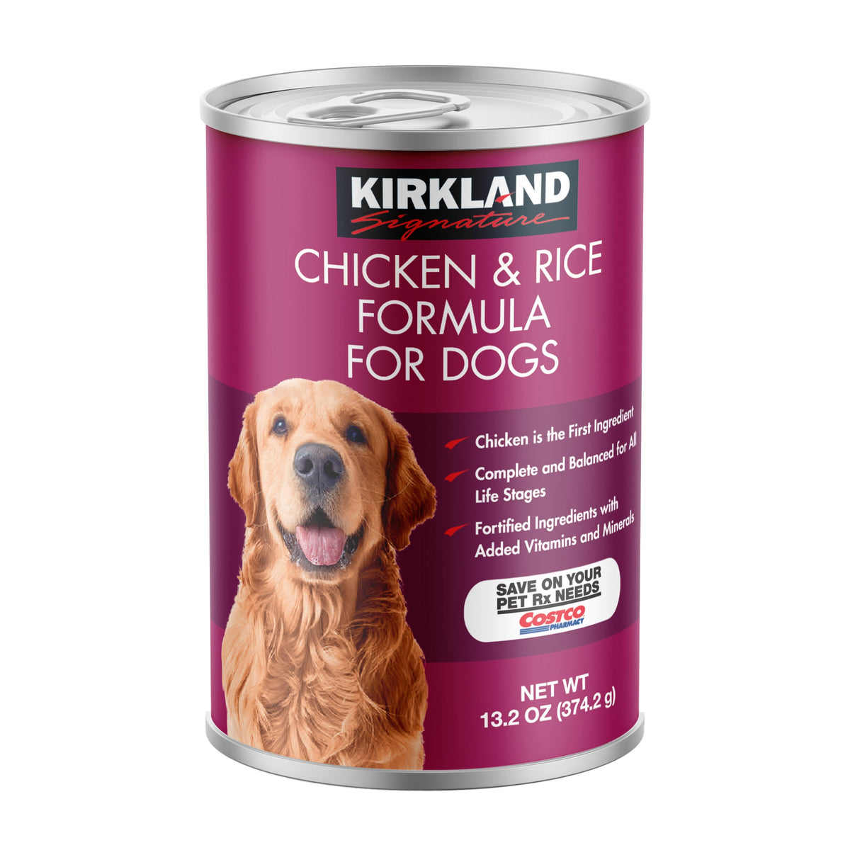 Kirkland Signature Dog Food, Chicken & Rice Formula, 13.2 oz, 24 ct - product image 7