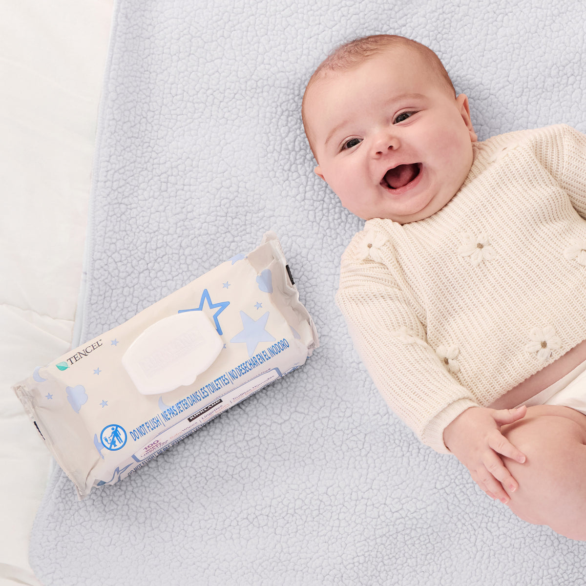 Kirkland Signature Baby Wipes, Fresh Spring Scent, 900 ct - product image 6
