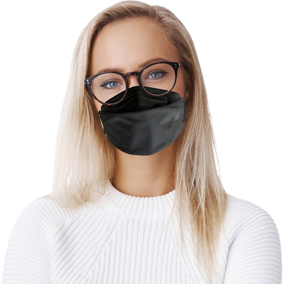 Flex Fold KN95 Respirator Face Mask, Black, 50 ct - product image 3