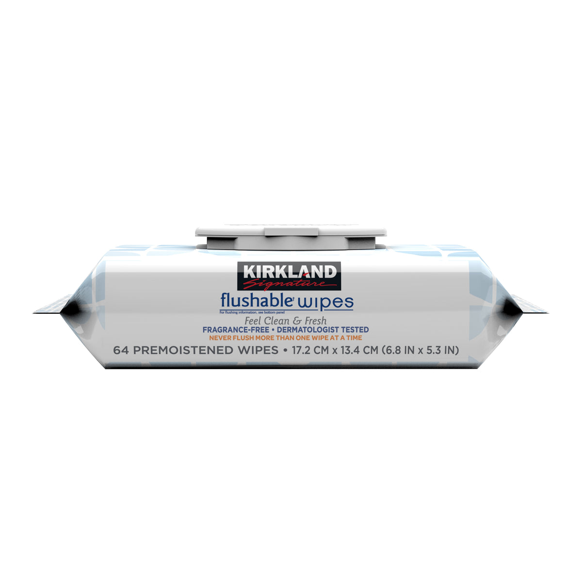 Kirkland Signature Moist Flushable Wipes, Unscented, 640 ct - product image 3