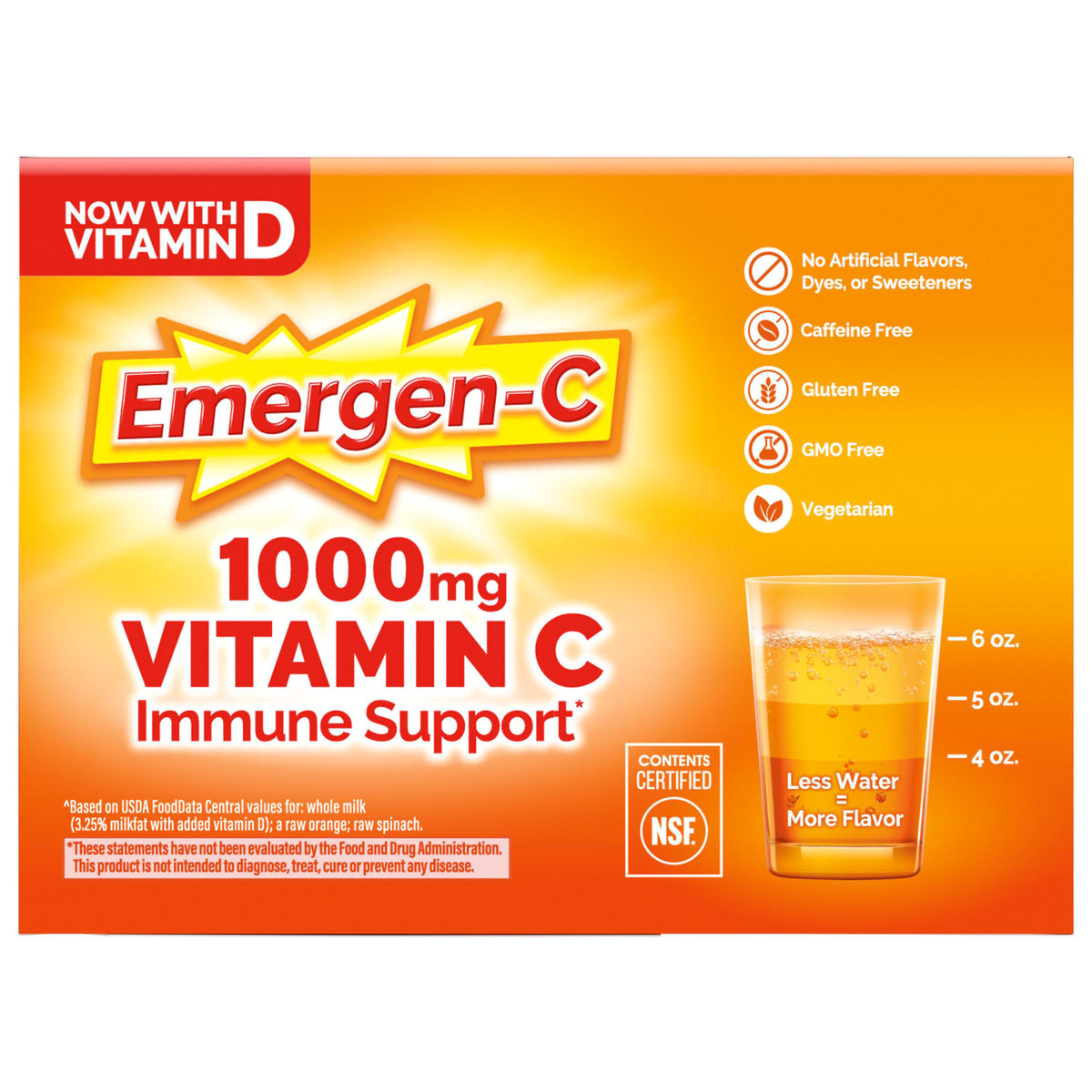 Emergen-C 1000 mg Vitamin C Daily Immune Support Fizzy Drink Mix, Variety Pack, 120 ct - product image 7