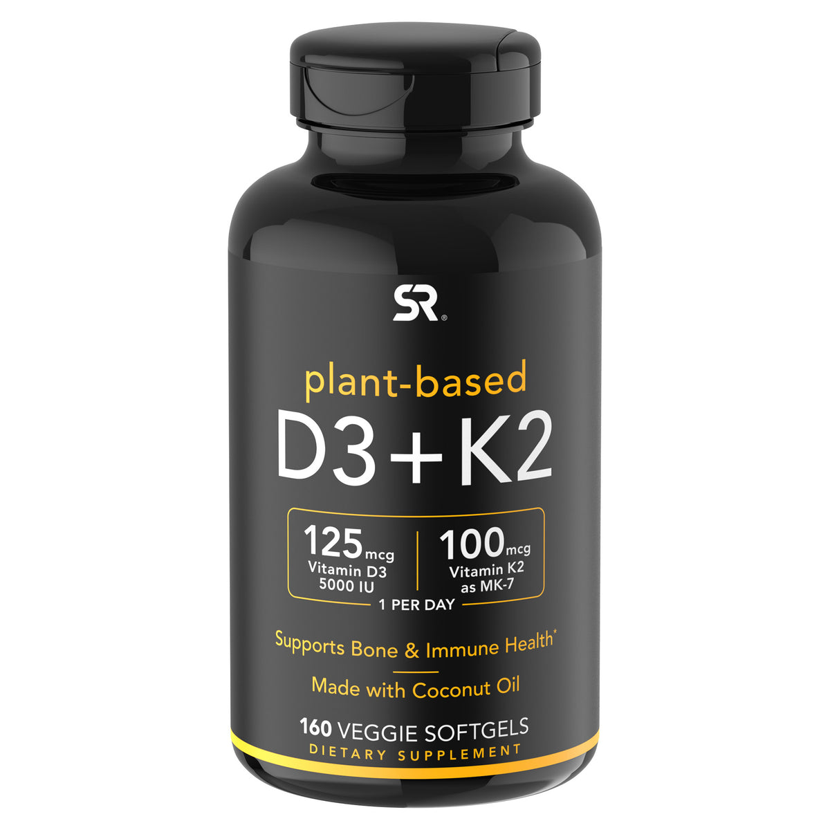 Sports Research Plant Based Vitamin D3 + K2, 160 ct - product image 7