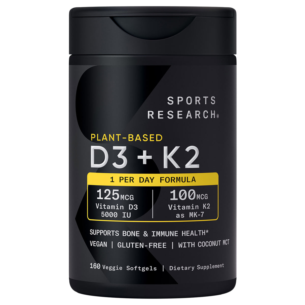Sports Research Plant Based Vitamin D3 + K2, 160 ct - product image 4