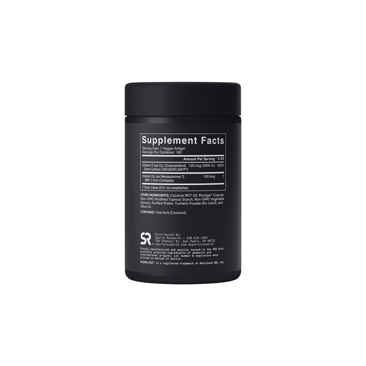 Sports Research Plant Based Vitamin D3 + K2, 160 ct - product image 5