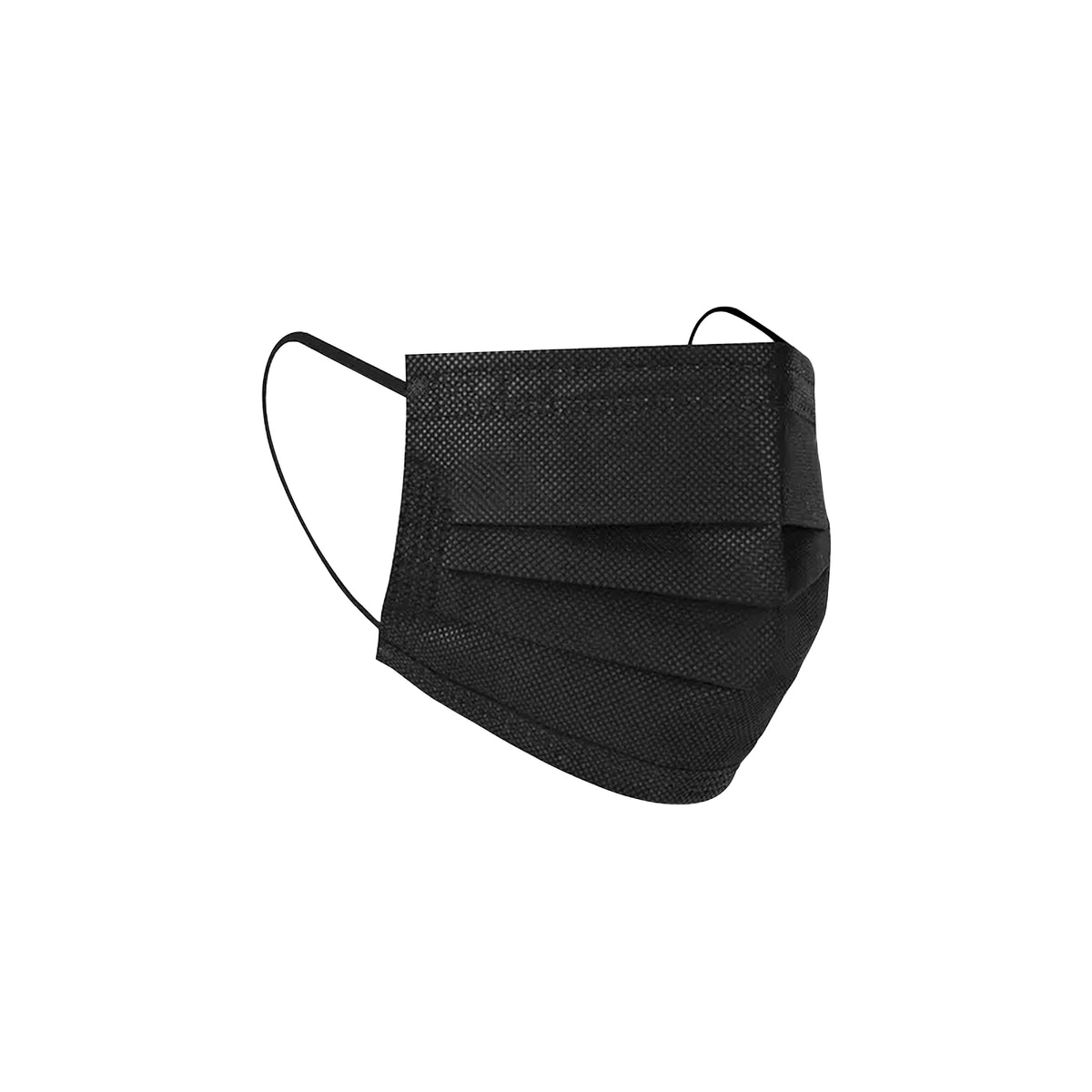 Sovereign America Disposable Face Mask, Adult Use, Black, 75 ct - product image 6