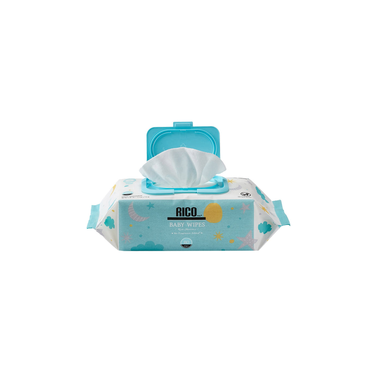 RICO Baby Wipes, Fragrance Free, 720 ct - product image 4