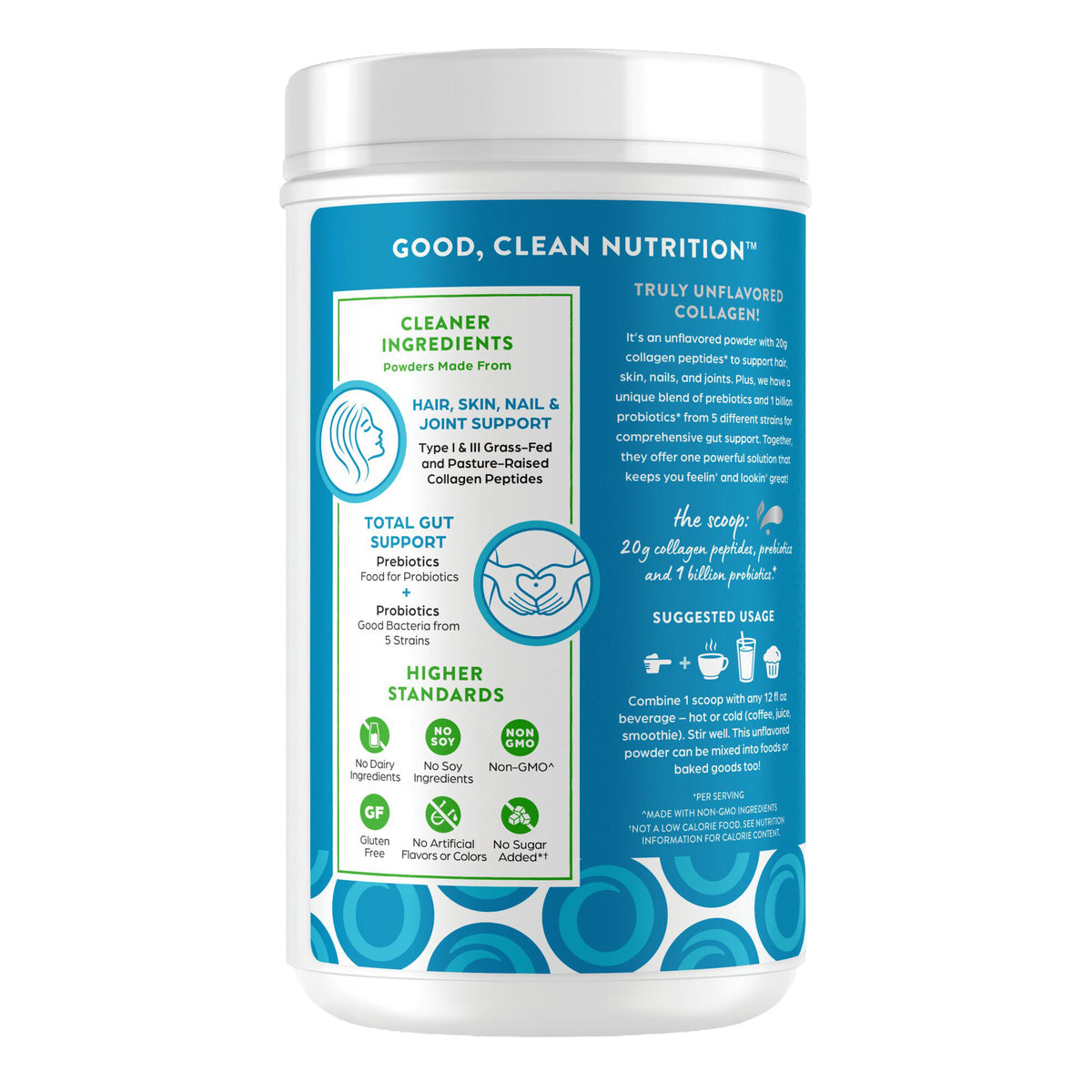 Orgain Collagen Peptides with Probiotics, Unflavored, 25.6 oz - product image 5