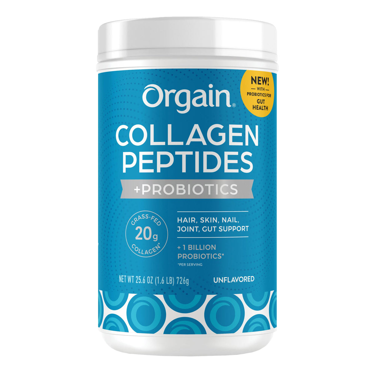 Orgain Collagen Peptides with Probiotics, Unflavored, 25.6 oz - product image 8