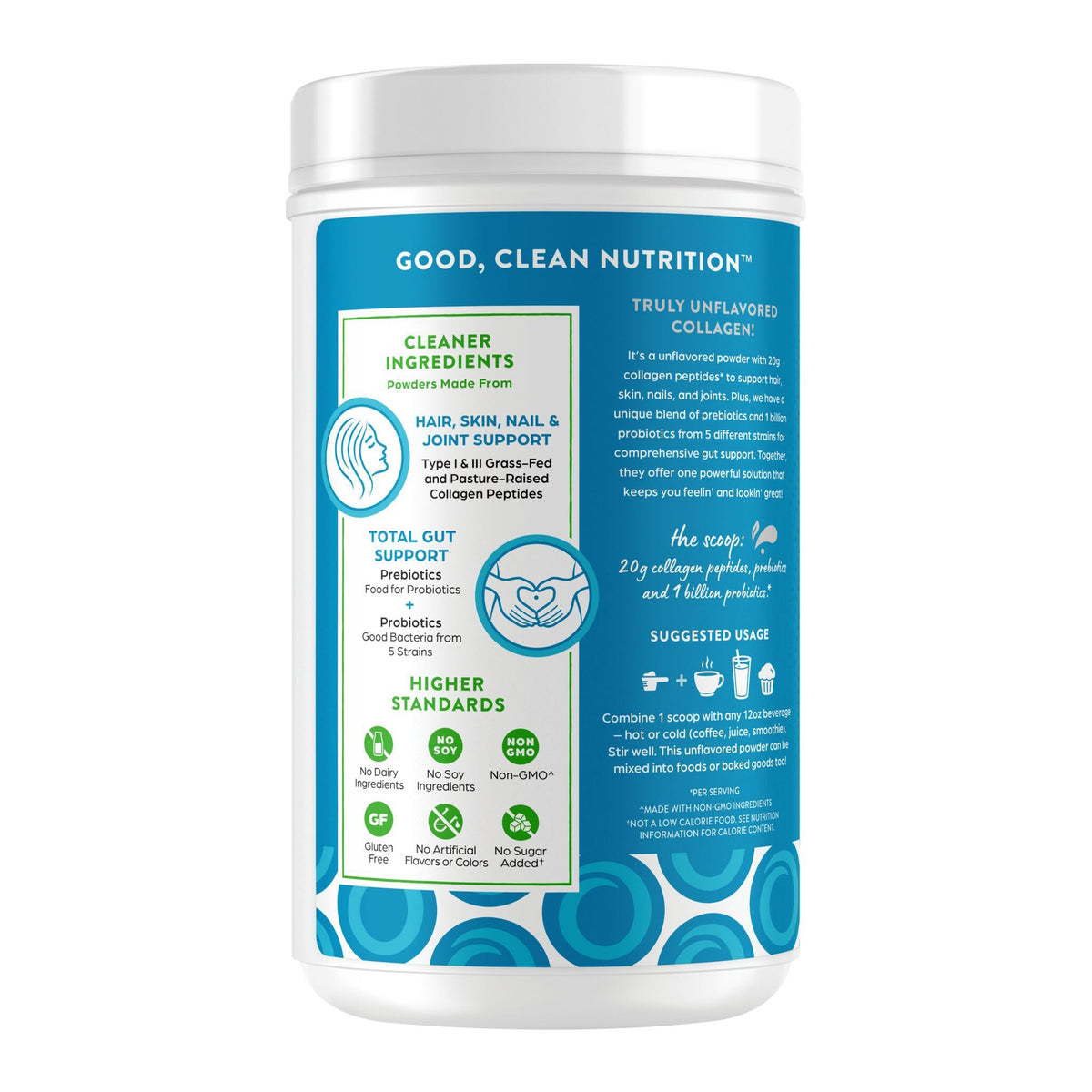 Orgain Collagen Peptides with Probiotics, Unflavored, 25.6 oz - product image 2