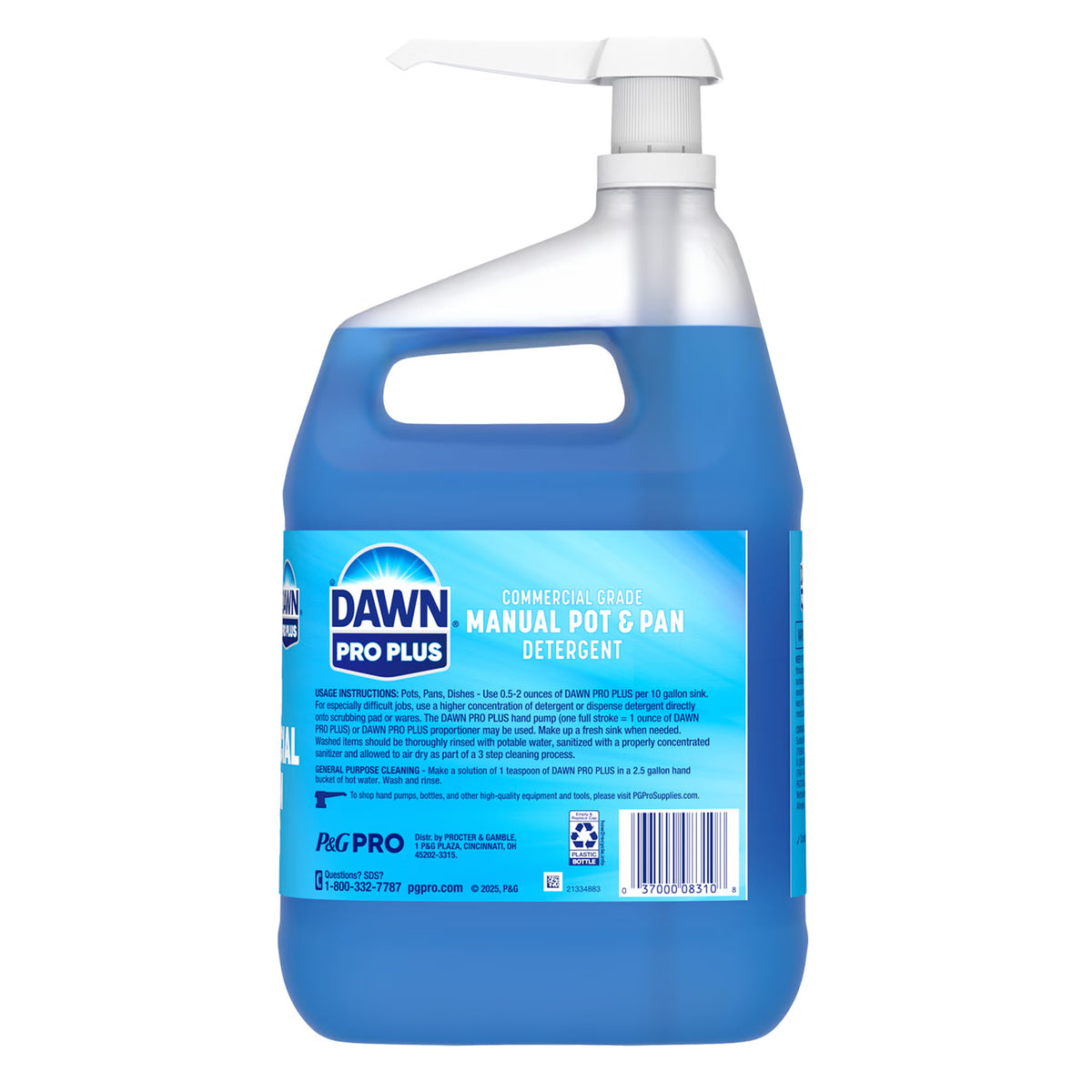 Dawn PRO Plus Commercial Grade Manual Pot and Pan Dish Detergent, Liquid Concentrate, 1 gal - image 2