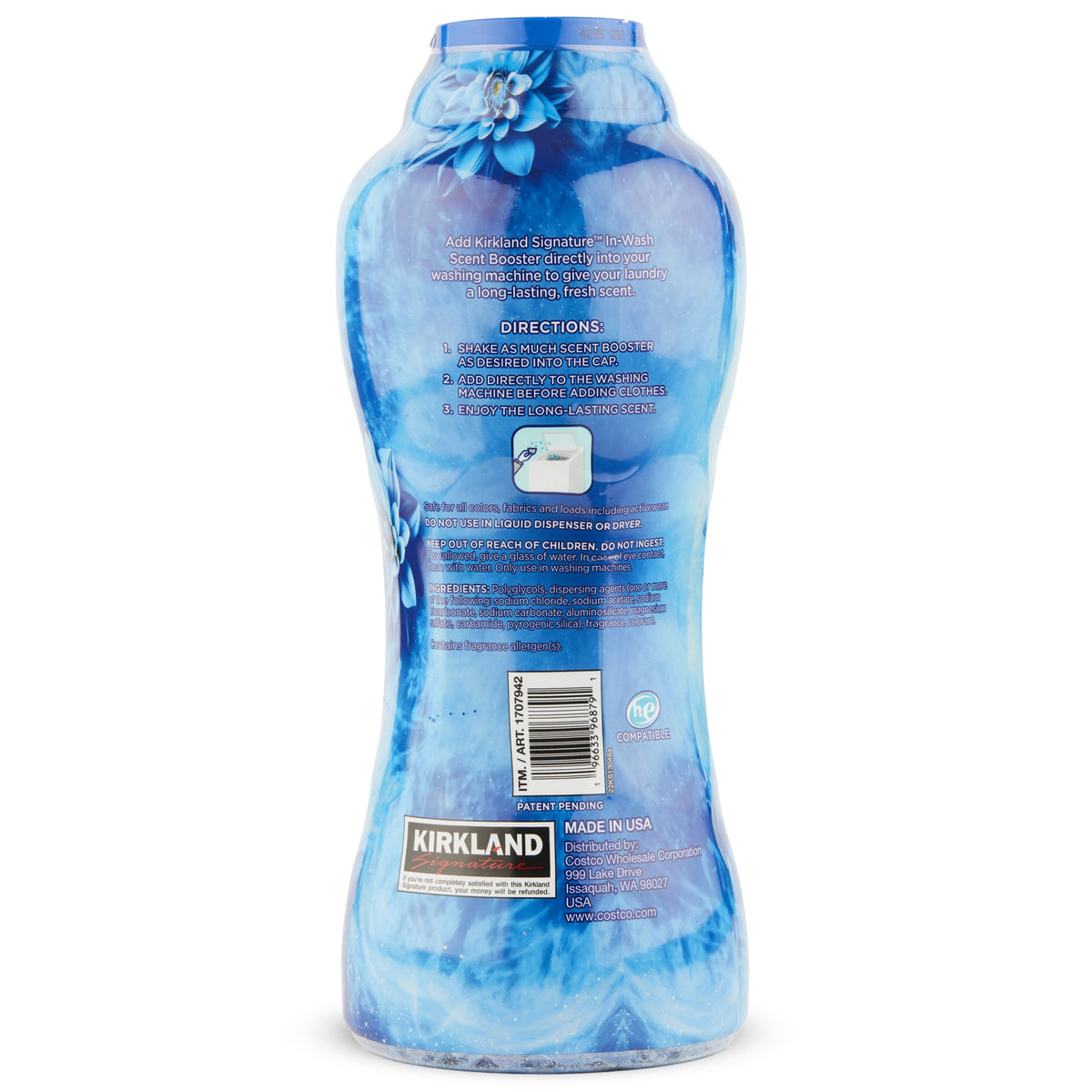 Kirkland Signature Ultra Fresh In-Wash Scent Booster, HE Compatible, Fresh Scent, 45.9 oz - product image 2