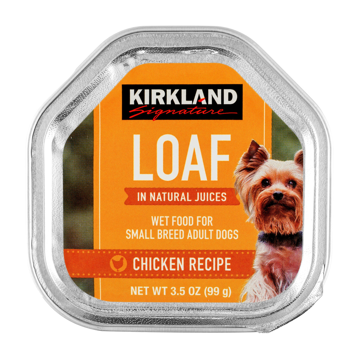 Kirkland Signature Loaf Wet Dog Food, Small Breed Adult Dogs, Variety Pack, 3.5 oz, 45 ct - product image 1