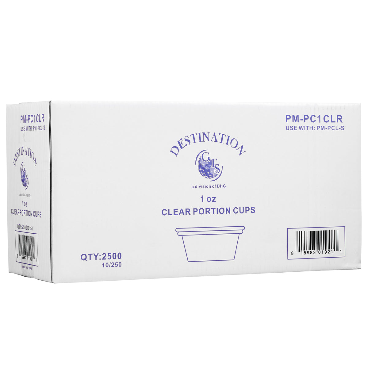Vital International Solutions Portion Cups, 1 oz, Clear, 2500 ct - product image 3