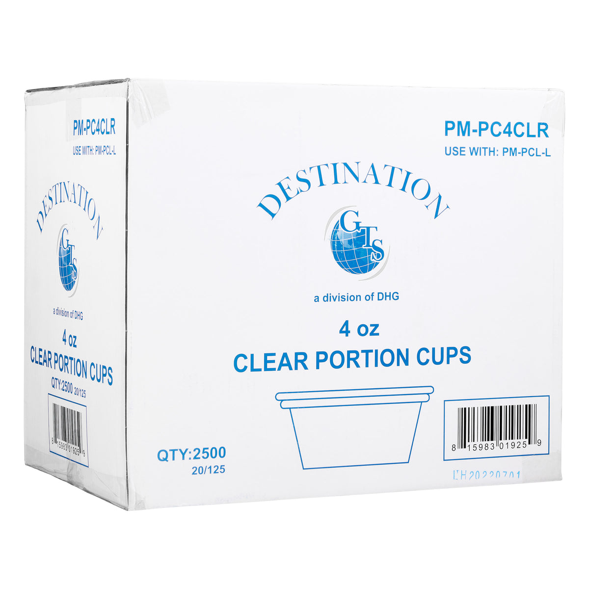 Vital International Solutions Portion Cups, 4 oz, Clear, 2500 ct - product image 3