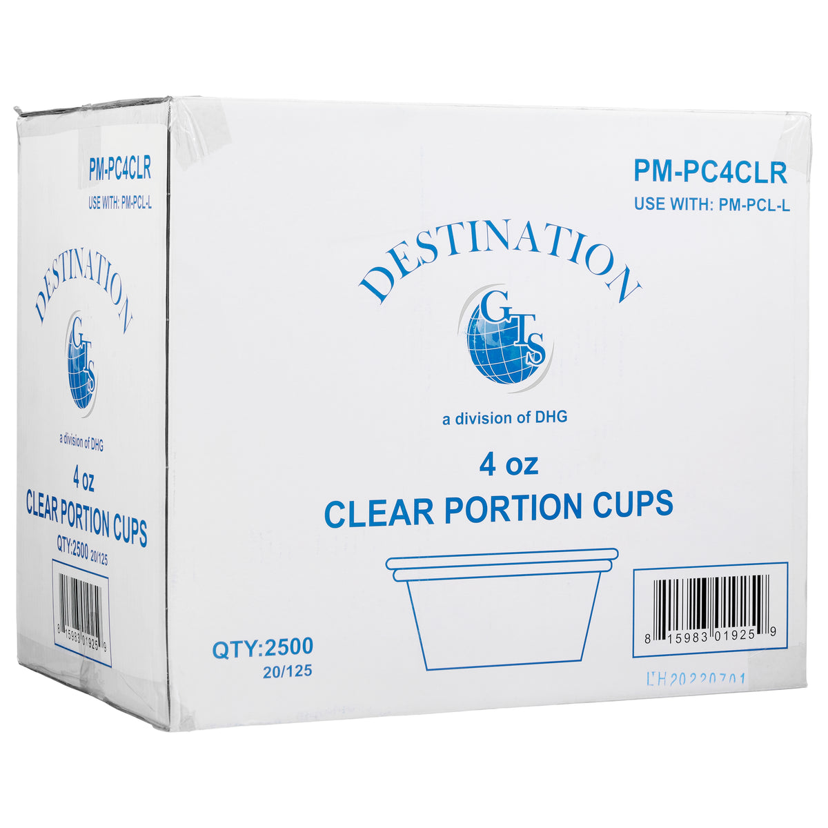 Vital International Solutions Portion Cups, 4 oz, Clear, 2500 ct - product image 2