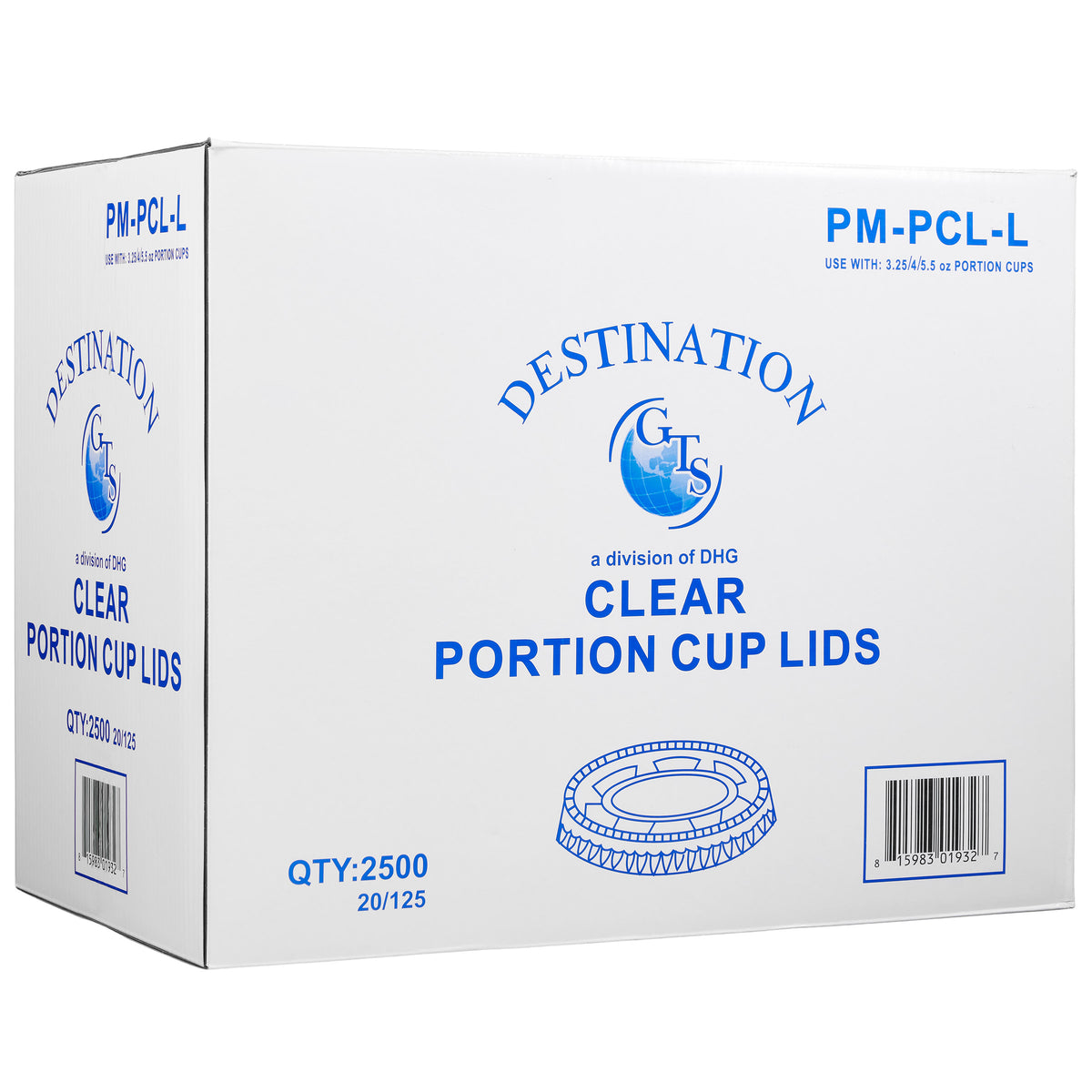 Vital International Solutions Portion Cup Lids, 4 oz, Clear, 2500 ct - product image 4
