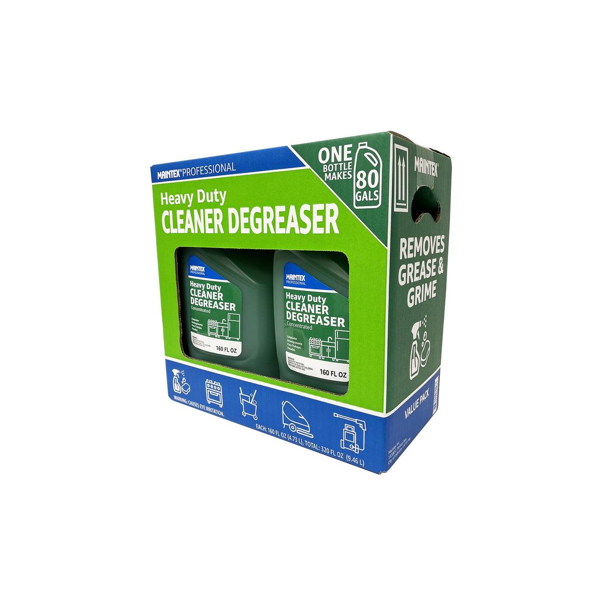 Maintex Professional Cleaner Degreaser, Heavy Duty, Concentrated, 160 fl oz, 2 ct - product image 2