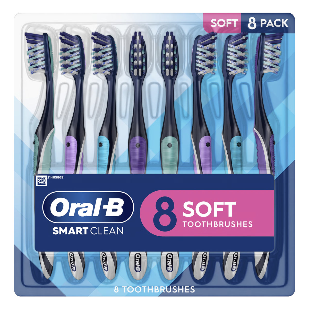 Oral-B CrossAction Toothbrush, Soft or Medium Bristle, 8 ct - image 1