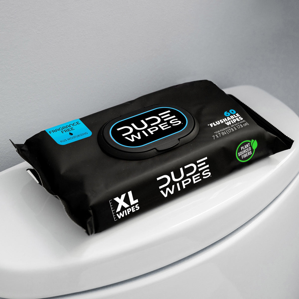 DUDE Wipes XL Flushable Wipes, Fragrance Free + Moisturizing, 480 ct - product image 6