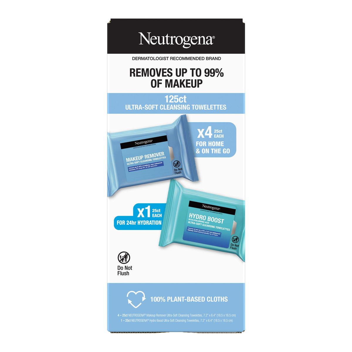 Neutrogena Makeup Remover Towelettes, 125 ct - product image 5