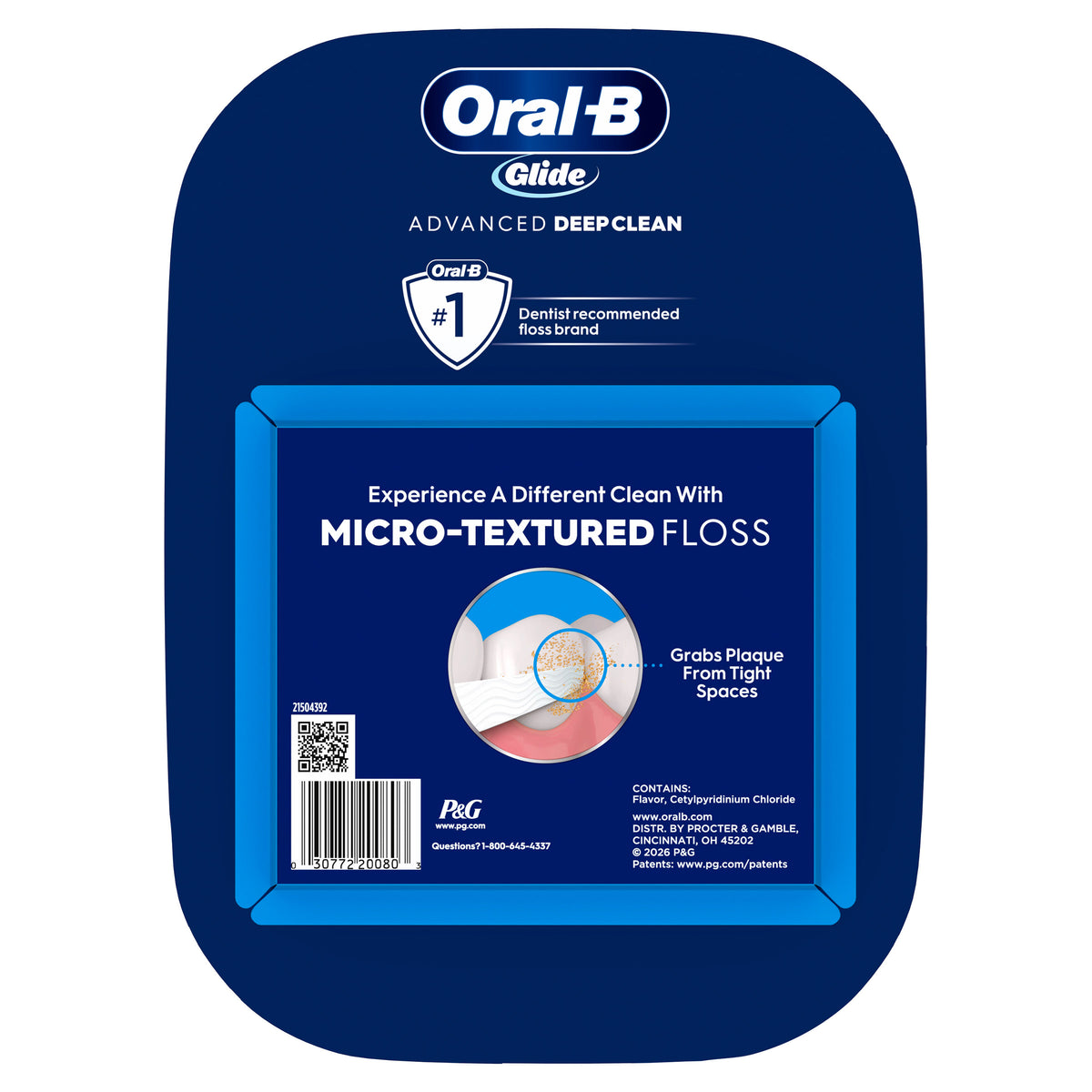 Oral-B Glide Floss, Advanced Bacteria Defense, 6 ct - product image 4