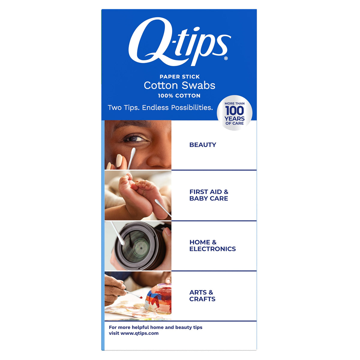 Q-tips Cotton Swabs, 1875 ct - product image 3