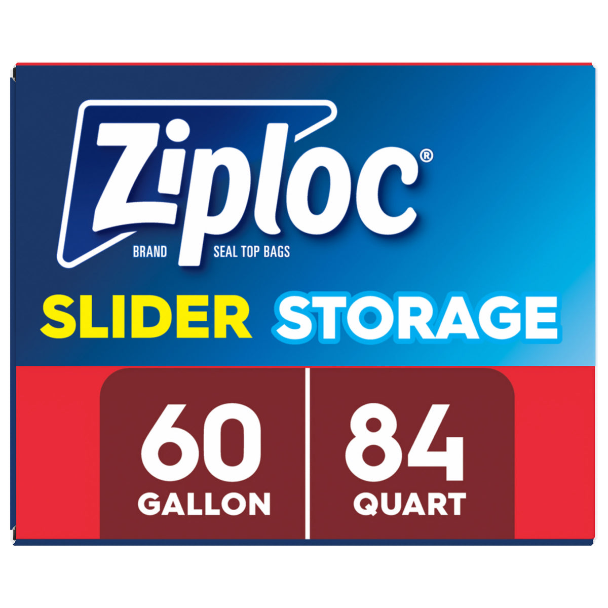 Ziploc Slider Storage Bags, Variety Pack, 144 ct - product image 5