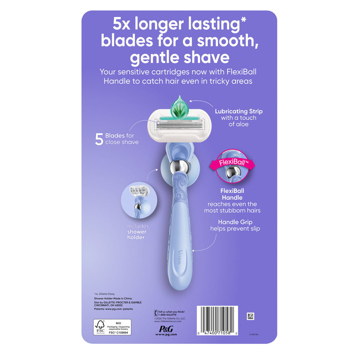 Gillette Venus Ultra Smooth Sensitive Razor with Aloe, 11 ct - product image 5