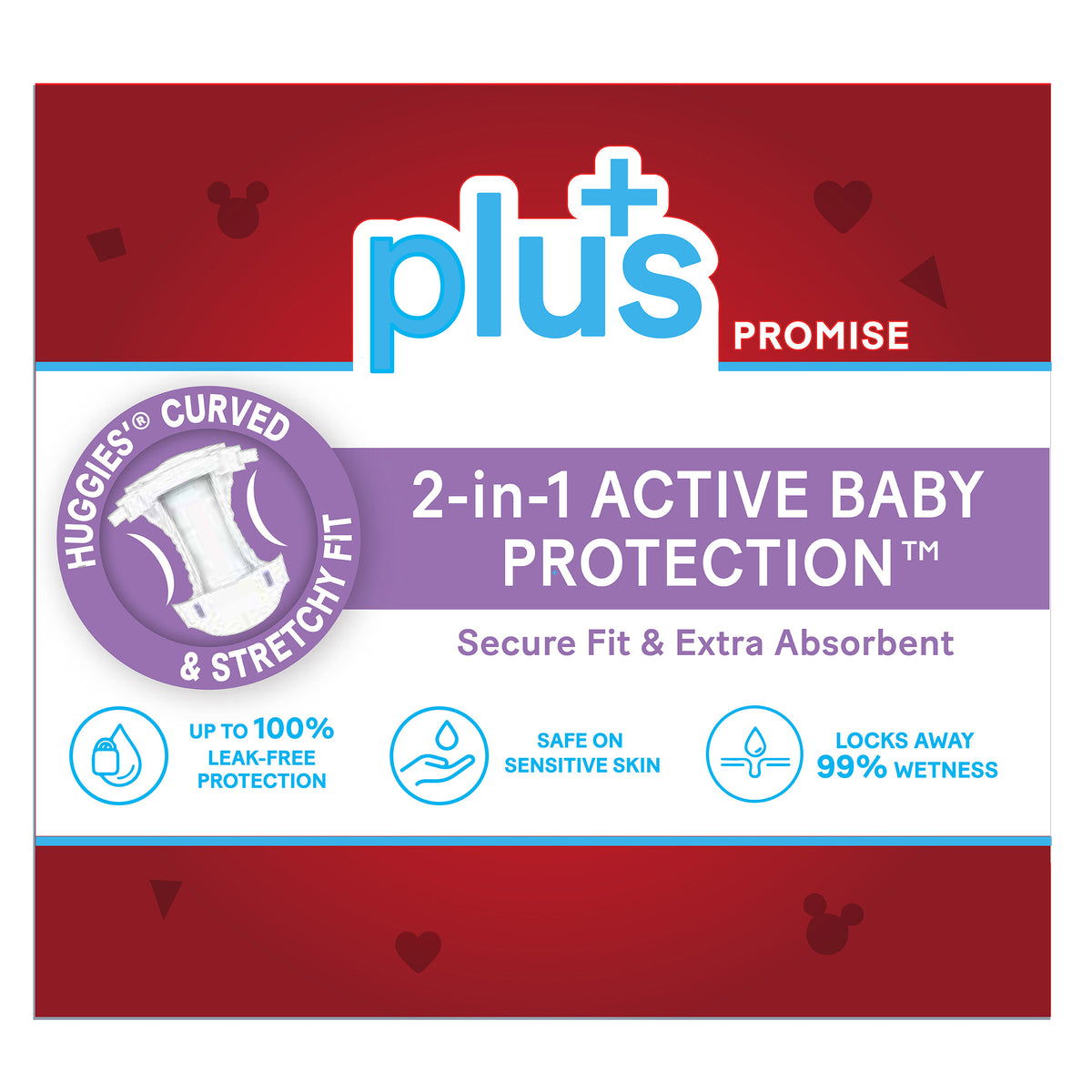 Huggies Plus Little Movers Diapers, Disney Baby, Size 3, 204 ct - product image 8