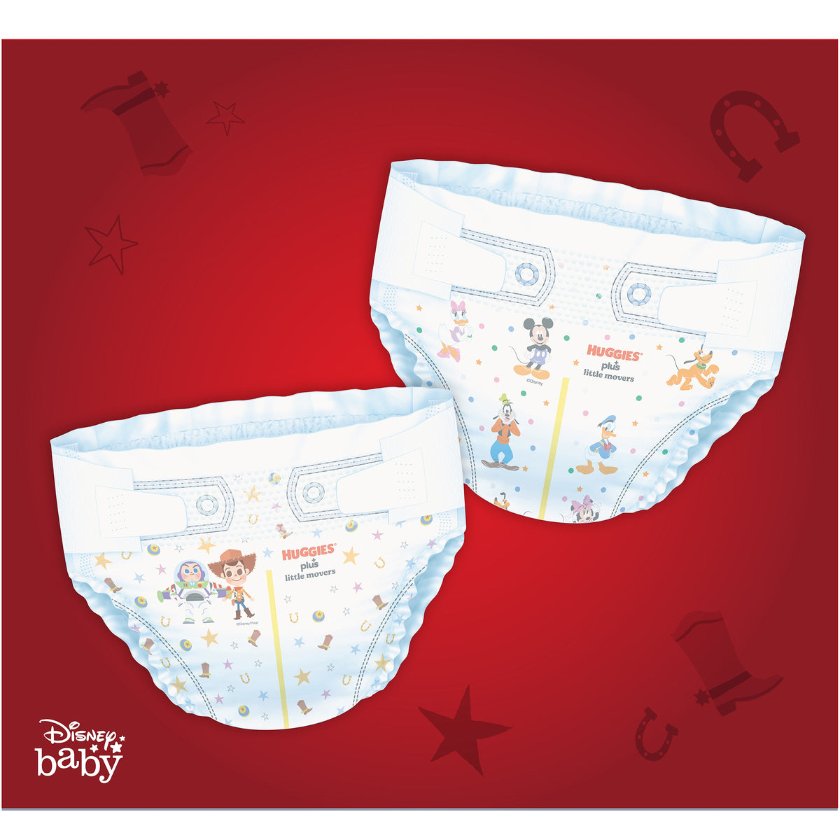 Huggies Plus Little Movers Diapers, Disney Baby, Size 5, 156 ct - product image 3