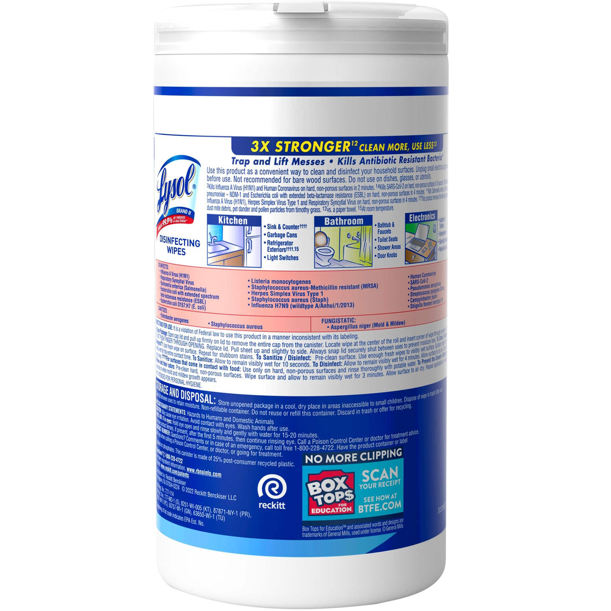 Lysol Disinfecting Wipes, Variety Pack, 380 Wipes - product image 6
