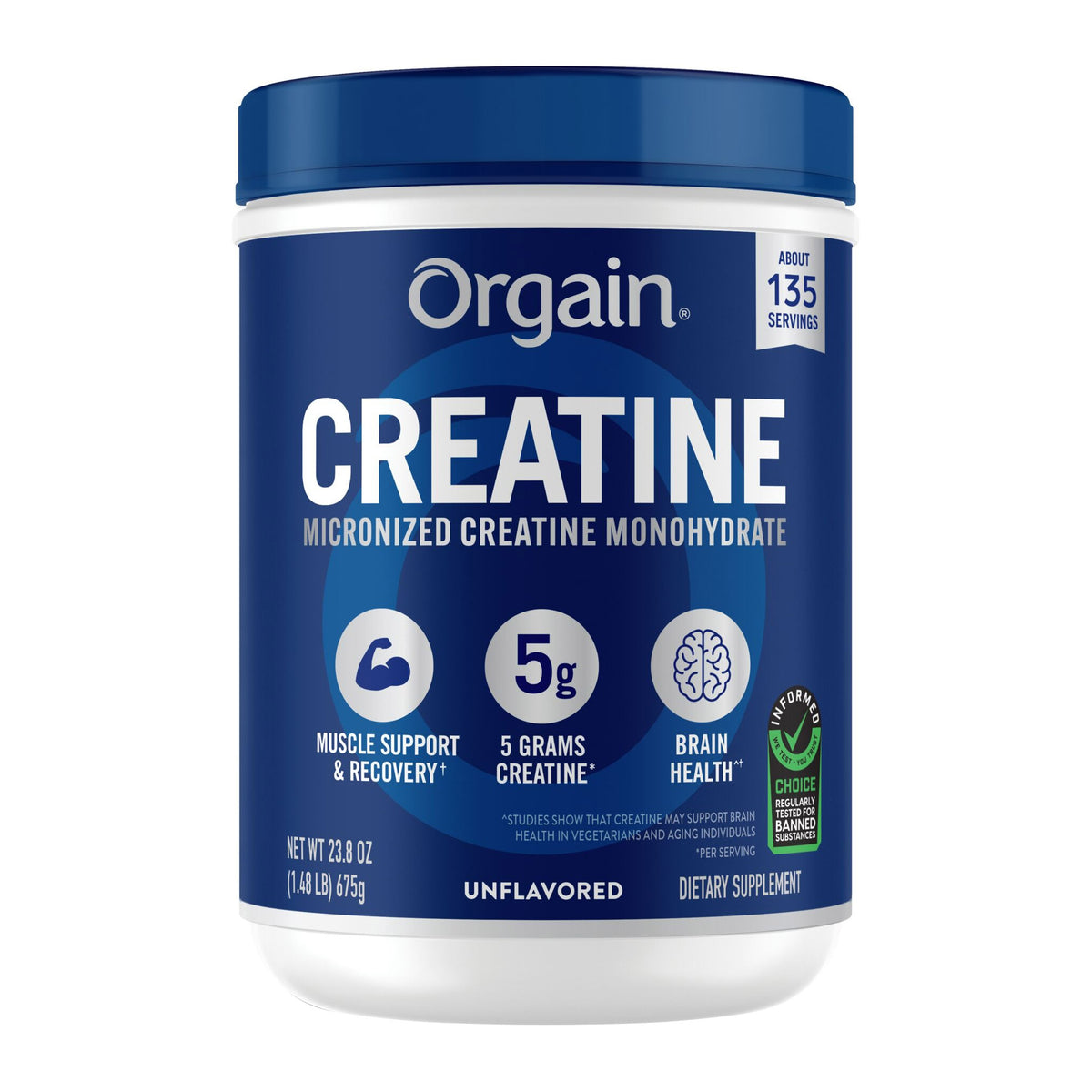 Orgain Creatine, Unflavored, 23.8 oz - product image 5
