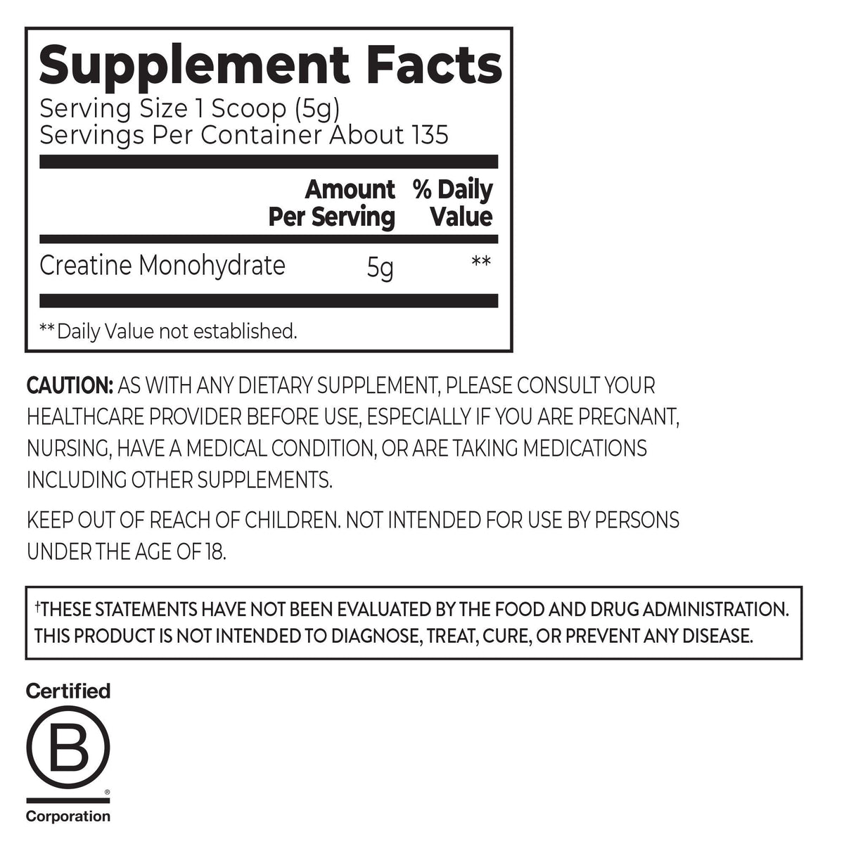 Orgain Creatine, Unflavored, 23.8 oz - product image 2