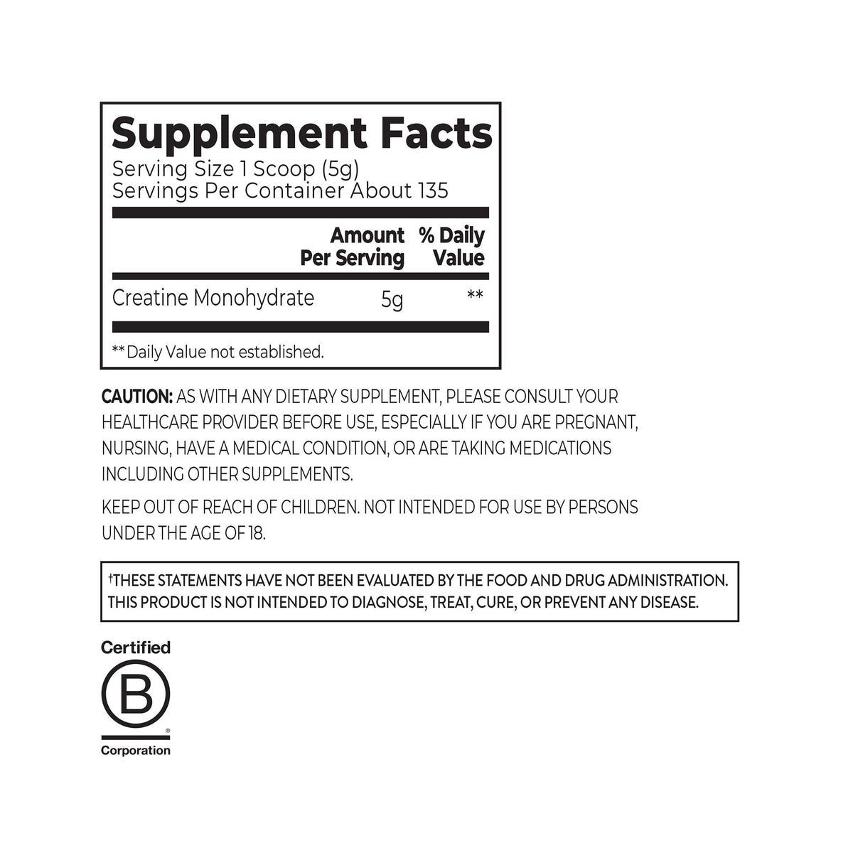 Orgain Creatine, Unflavored, 23.8 oz - product image 3