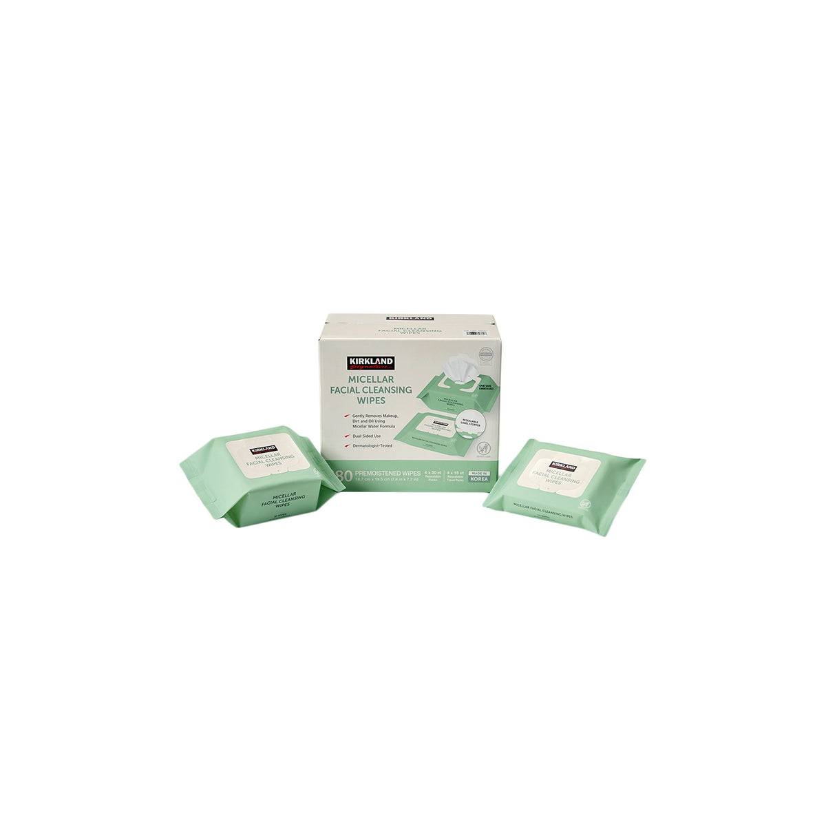 Kirkland Signature Micellar Facial Cleansing Wipes, 180 ct - product image 2