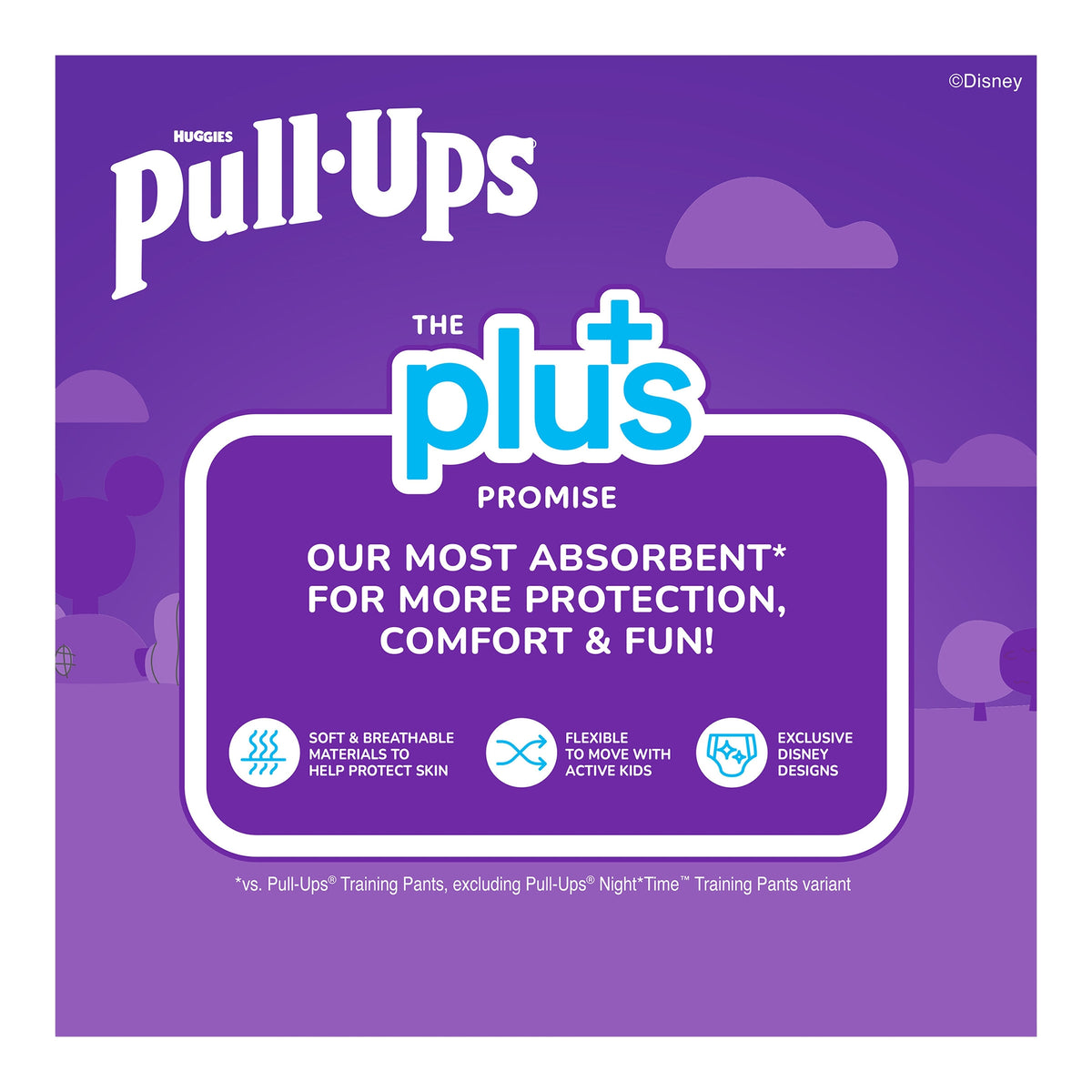 Huggies Pull-Ups Plus Potty Training Pants, Unisex, 4T - 5T, 102 ct - product image 2