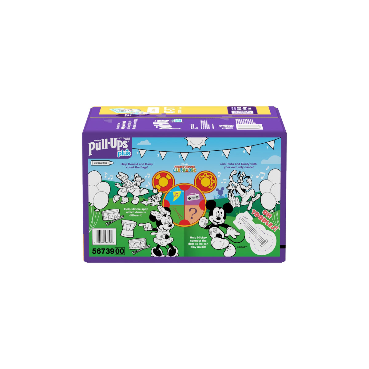 Huggies Pull-Ups Plus Potty Training Pants, Unisex, 4T - 5T, 102 ct - product image 3