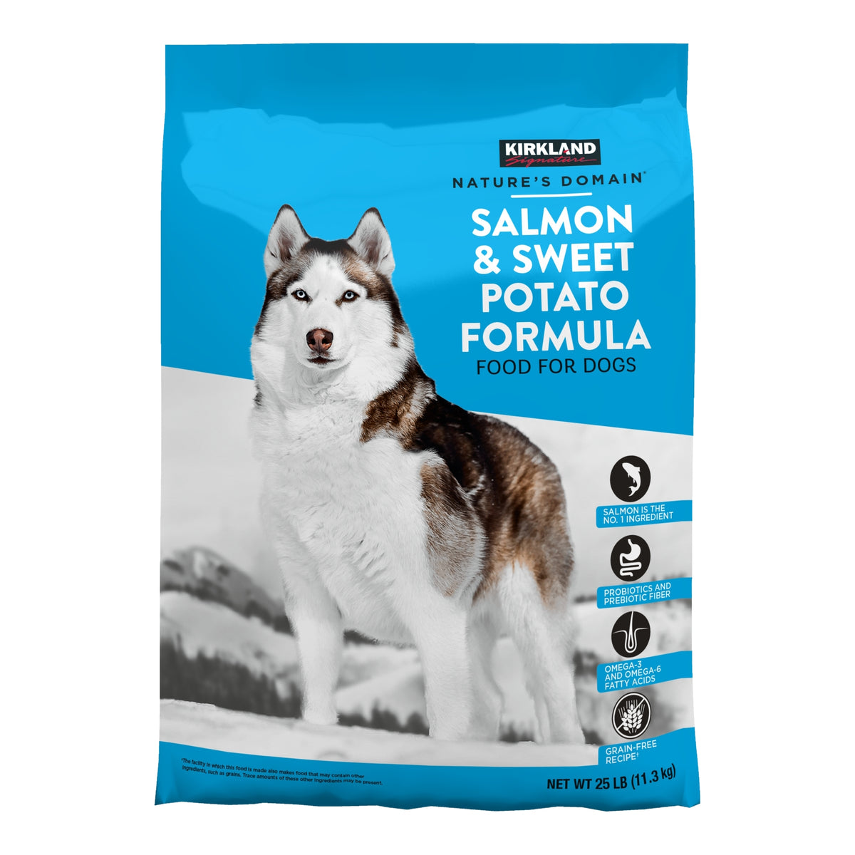 Kirkland Signature Nature's Domain Dog Food, Salmon & Sweet Potato, 25 lbs - product image 1